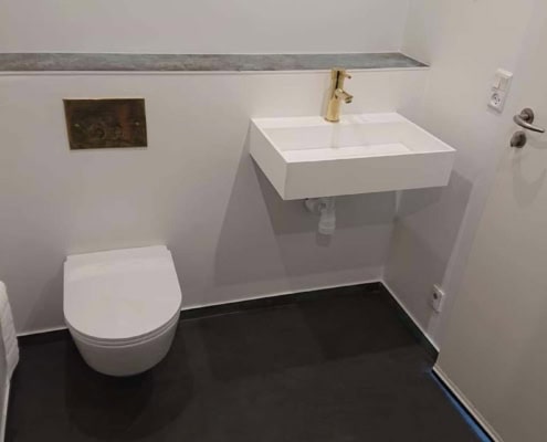 Ny renoveret badeværelse